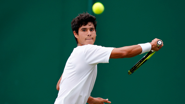 Daniel Vallejo avanza a la segunda ronda de Wimbledon Junior