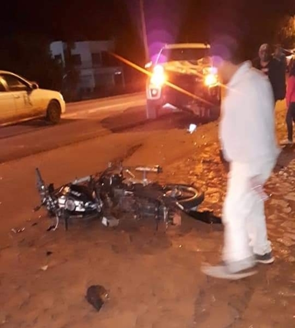 Motociclista muere en accidente de tránsito en Santa Rita
