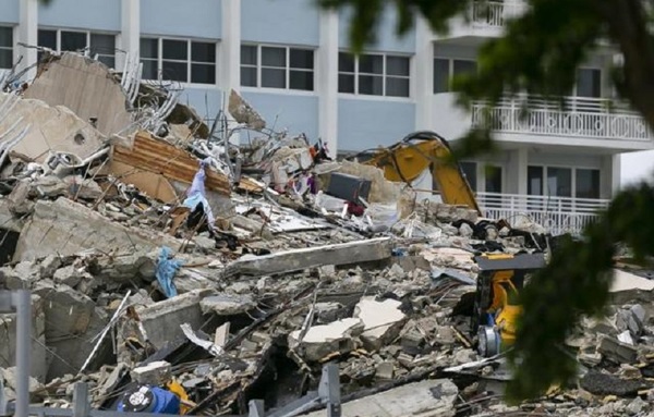Asciende a 46 la cifra de fallecidos por el desplome del edificio en Miami