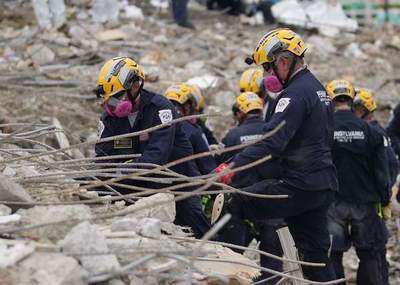 Hallaron los restos de otras diez personas entre los escombros del edificio que se derrumbó en Miami y ya hay 46 muertes confirmadas – Prensa 5