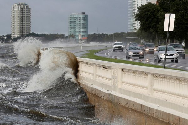 La tormenta Elsa tocó tierra en Florida con vientos de 100 kilómetros por hora