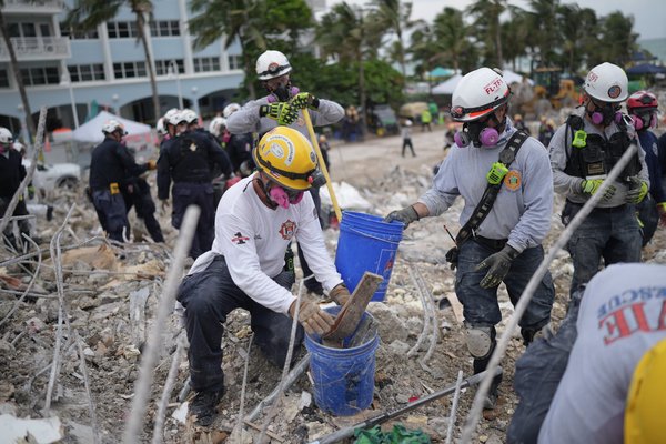 Asciende a 46 la cifra de muertes confirmadas tras derrumbe de edificio en Miami - Megacadena — Últimas Noticias de Paraguay