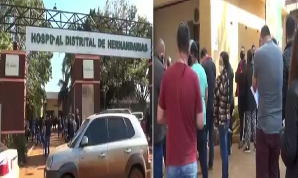 Limitan dosis anticovid en vacunatorio de Hernandarias - SNT