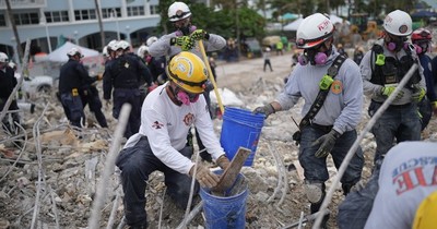 La Nación / Tragedia en Miami: asciende a 46 muertos, en medio del arribo de tormenta Elsa