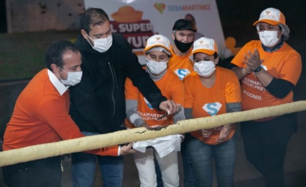 “Team Aidol” elabora el Kavuré más largo del mundo