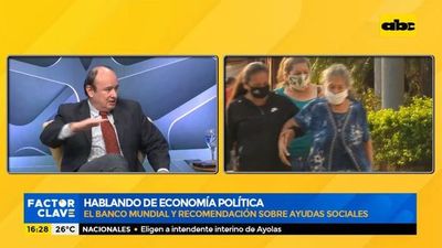 El Banco Mundial y su recomendación sobre ayudas sociales - Factor Clave - ABC Color