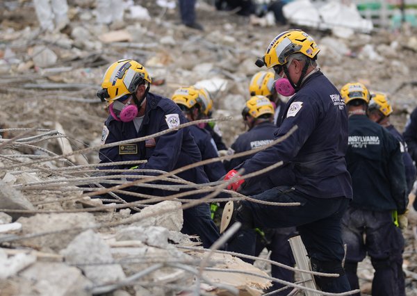 ¡Qué tristeza! Termina oficialmente la búsqueda de sobrevivientes en edificio de Surfside