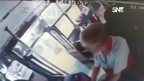 Capiatá: Cobarde ataque a chofer de colectivo - SNT