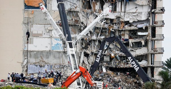 Autoridades de Miami finalizan búsqueda de sobrevivientes en edificio colapsado