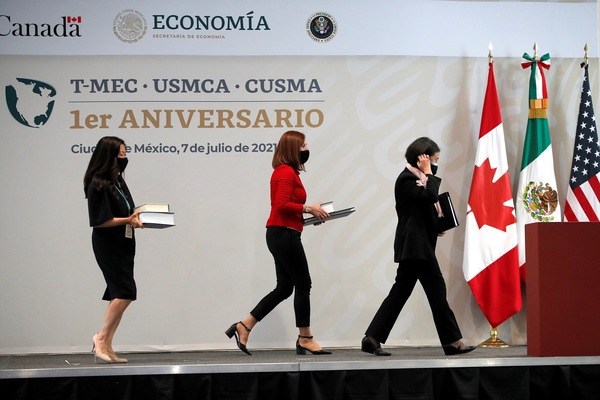 EE.UU. y Canadá examinan la reforma laboral mexicana tras un año del T-MEC - MarketData