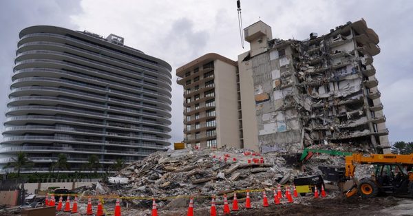 Derrumbe en Miami: Sin esperanzas de hallar más sobrevivientes, suspendieron las tareas de rescate | Ñanduti