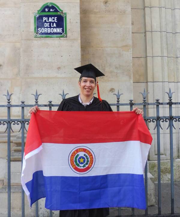 Paraguayo sobresaliente de La Sorbonne busca traer al país modelos que disminuyan la pobreza