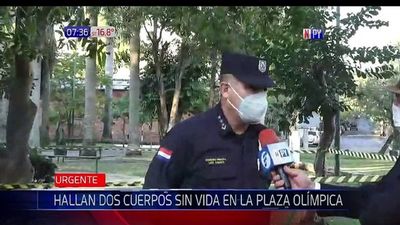 Hallan sin vida a dos ciudadanos extranjeros en plaza de Asunción