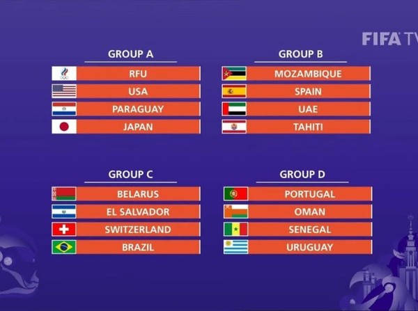 Los Pynandi con grupo definido en el Mundial de Fútbol Playa - APF