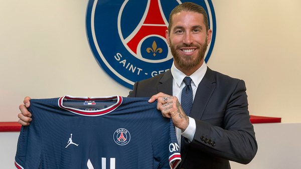 Sergio Ramos firma contrato con PSG hasta junio del 2023