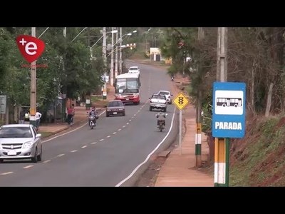 CAMBYRETÁ: INSTALAN NUEVAS SEÑALES DE TRÁNSITO SOBRE RUTA 14