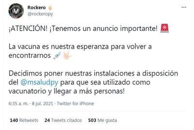 Bares proponen ser puestos de vacunación masiva - Nacionales - ABC Color