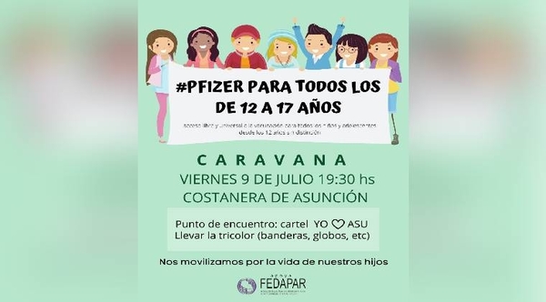 Diario HOY | “Pfizer para todos los niños”, realizarán caravana para pedir liberación de la vacuna