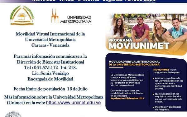 Convocan a estudiantes para formar parte de programa de Movilidad