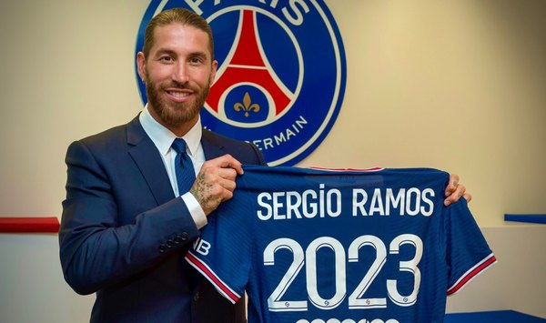 Sergio Ramos y su primera aventura fuera de España: Jugará en el PSG hasta el 2023