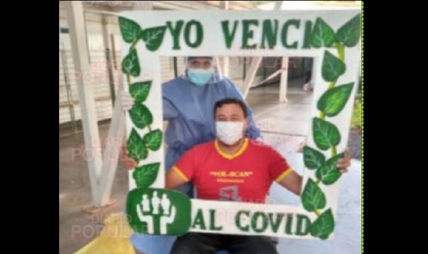 “Mediante Dios venció el Covid”, afirman familiares de joven recuperado del virus chino