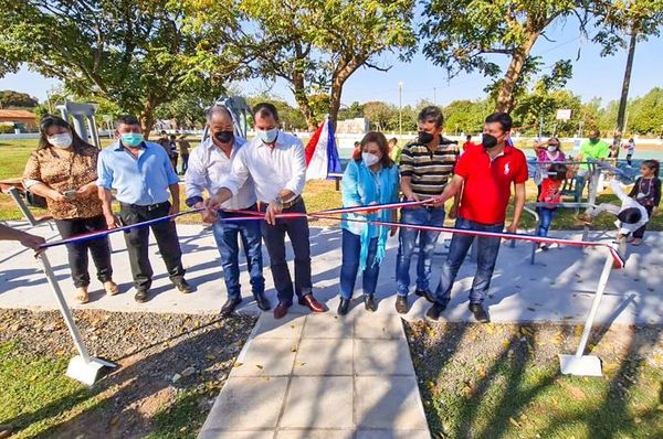 Inauguran plaza deportiva en Unión - Polideportivo - ABC Color