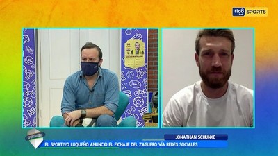 Schunke, contento con su arribo al Sportivo Luqueño