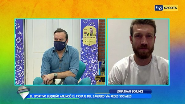 Schunke, contento con su arribo al Sportivo Luqueño