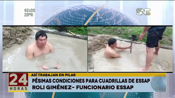 Pésimas condiciones para cuadrillas de ESSAP. - SNT