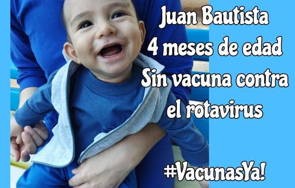 Madres denuncian falta de vacunas contra el rotavirus hace meses