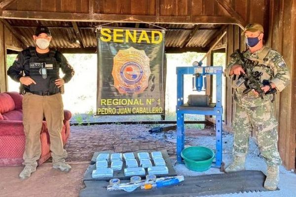 Senad incautan mÃ¡s de 12 kilos de cocaÃ­na en la colonia Victoriaâ€™i