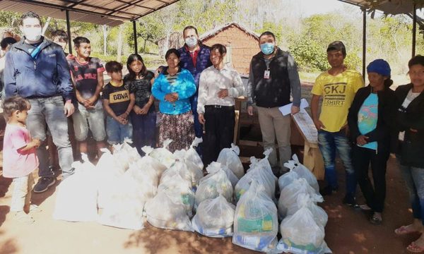Gobernación asiste con alimentos a nativos de Presidente Franco – Diario TNPRESS