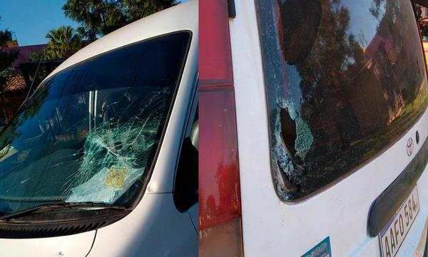 Indígenas nuevamente se manifiestan y causan destrozos – Prensa 5