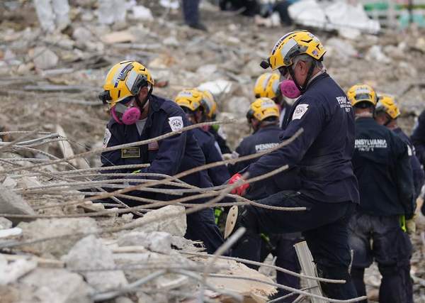 Hallaron 14 nuevos cadáveres en el derrumbe de Miami: hay 78 muertes confirmadas y aún quedan 62 desaparecidos – Prensa 5