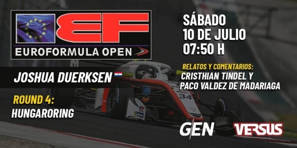 Diario HOY | GEN apuesta de vuelta a Duerksen y llevará su debut en la F3 a todo el país