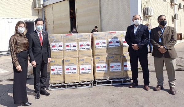 Llegan al país concentradores de oxígeno donados por Taiwán