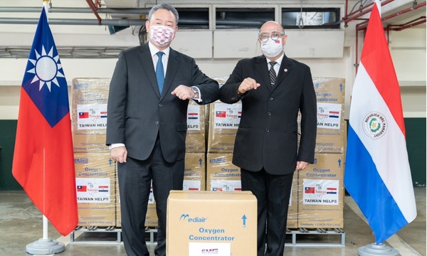 Taiwán donó 120 concentradores de oxígeno para uso de pacientes respiratorios - ADN Digital