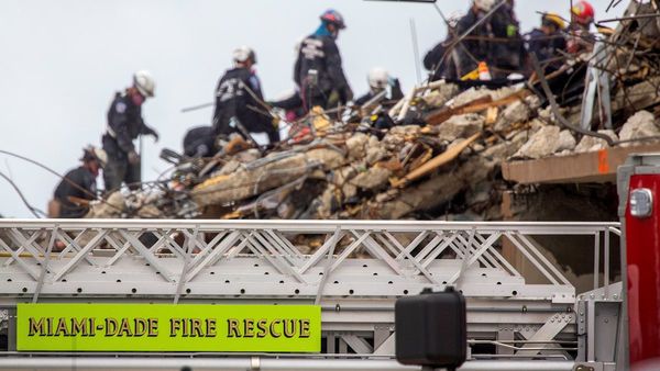 La cifra de muertos por el derrumbe de edificio de Miami aumenta a 78