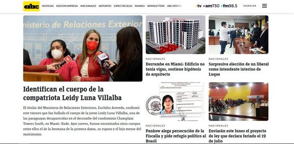 ABC Digital cumple hoy 25 años - Nacionales - ABC Color