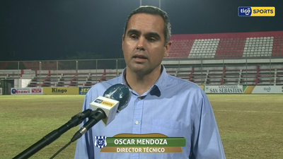 Óscar Mendoza habla tras la caída ante San Lorenzo