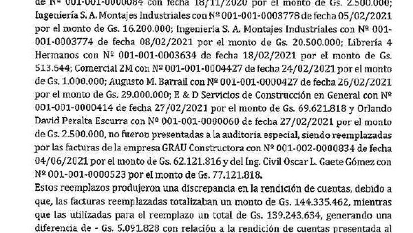 Gobierno analiza las nuevas facturas