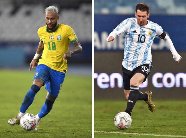 Histórico Brasil-Argentina, con Neymar y Messi en busca de la gloria - Fútbol - ABC Color