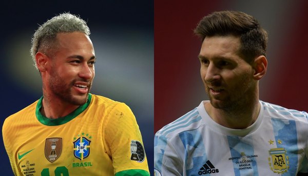 Histórico Brasil-Argentina, con Neymar y Messi en busca de la gloria
