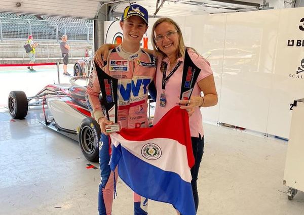 ¡Orgullo paraguayo! Joshua Duerksen se mete al podio en la EuroFormula 3