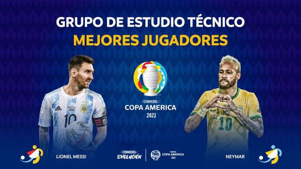 Conmebol eligió a los mejores jugadores de la Copa América