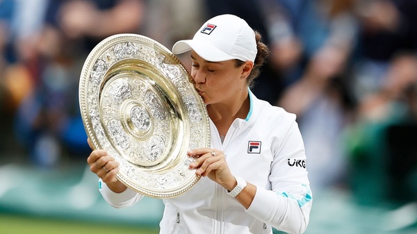 Barty se corona en Wimbledon