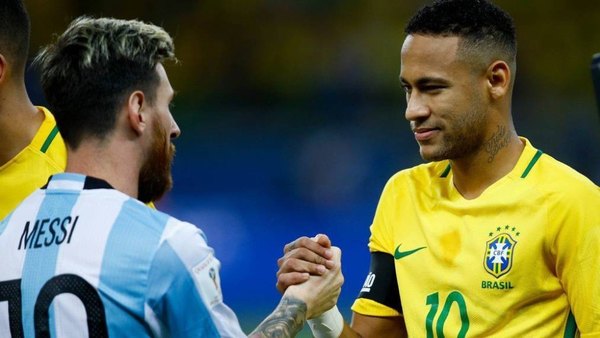 Histórico Brasil-Argentina, con Neymar y Messi en busca de la gloria