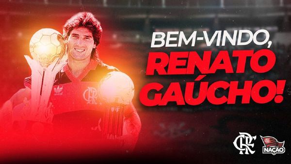 Flamengo anuncia a Renato Gaúcho como su nuevo técnico
