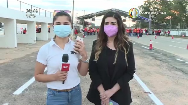 Autódromo Rubén Dumot: 'Mega vacunatorio' se pone a punto - SNT