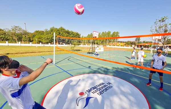 SND inaugura otra Plaza Deportiva en Unión, San Pedro | .::Agencia IP::.